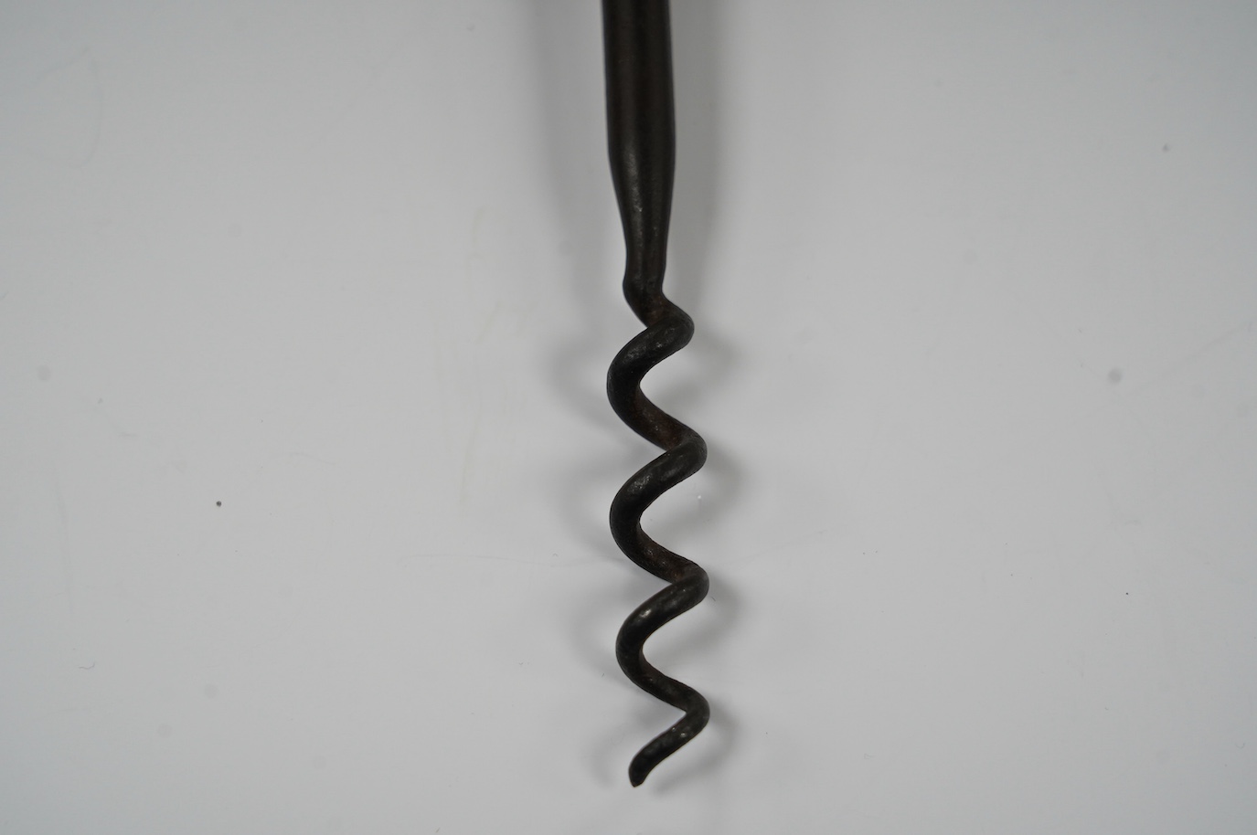 A Victorian bone handled corkscrew, inscribed 'Bark Salem, R.V. 1842'. Condition - good